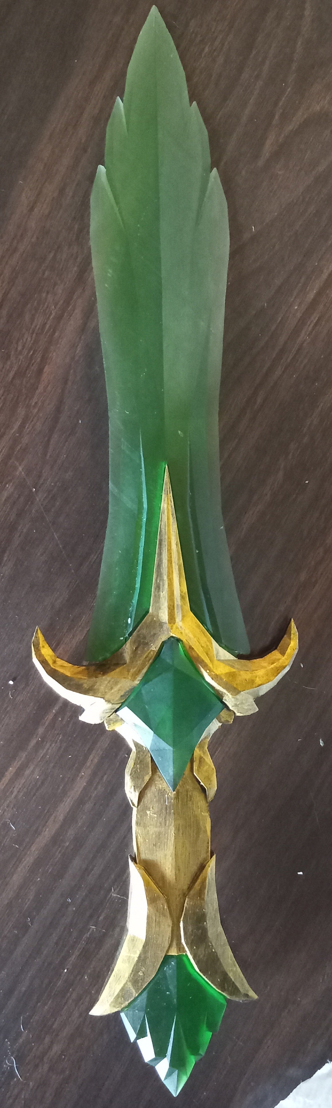 "Glass" Dagger cosplay & decor