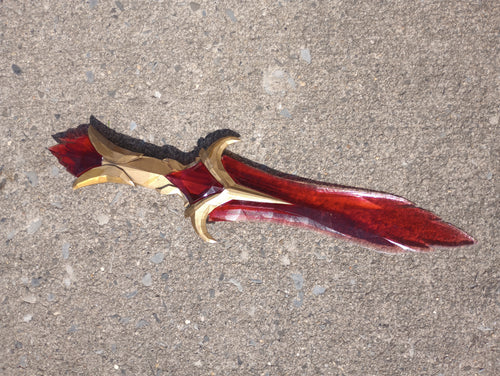 "Glass" Dagger cosplay & decor