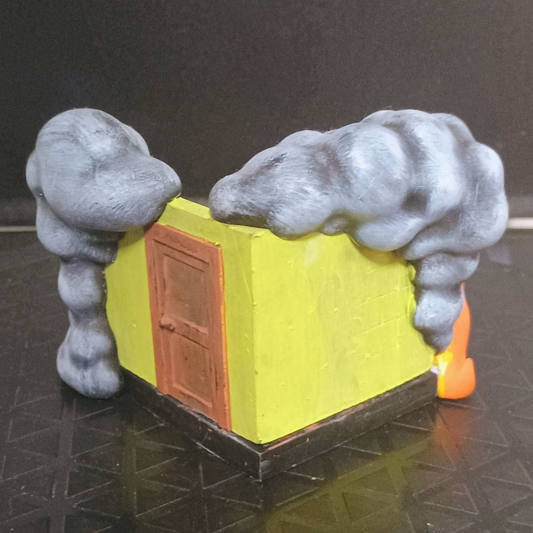 This is Fine meme figure