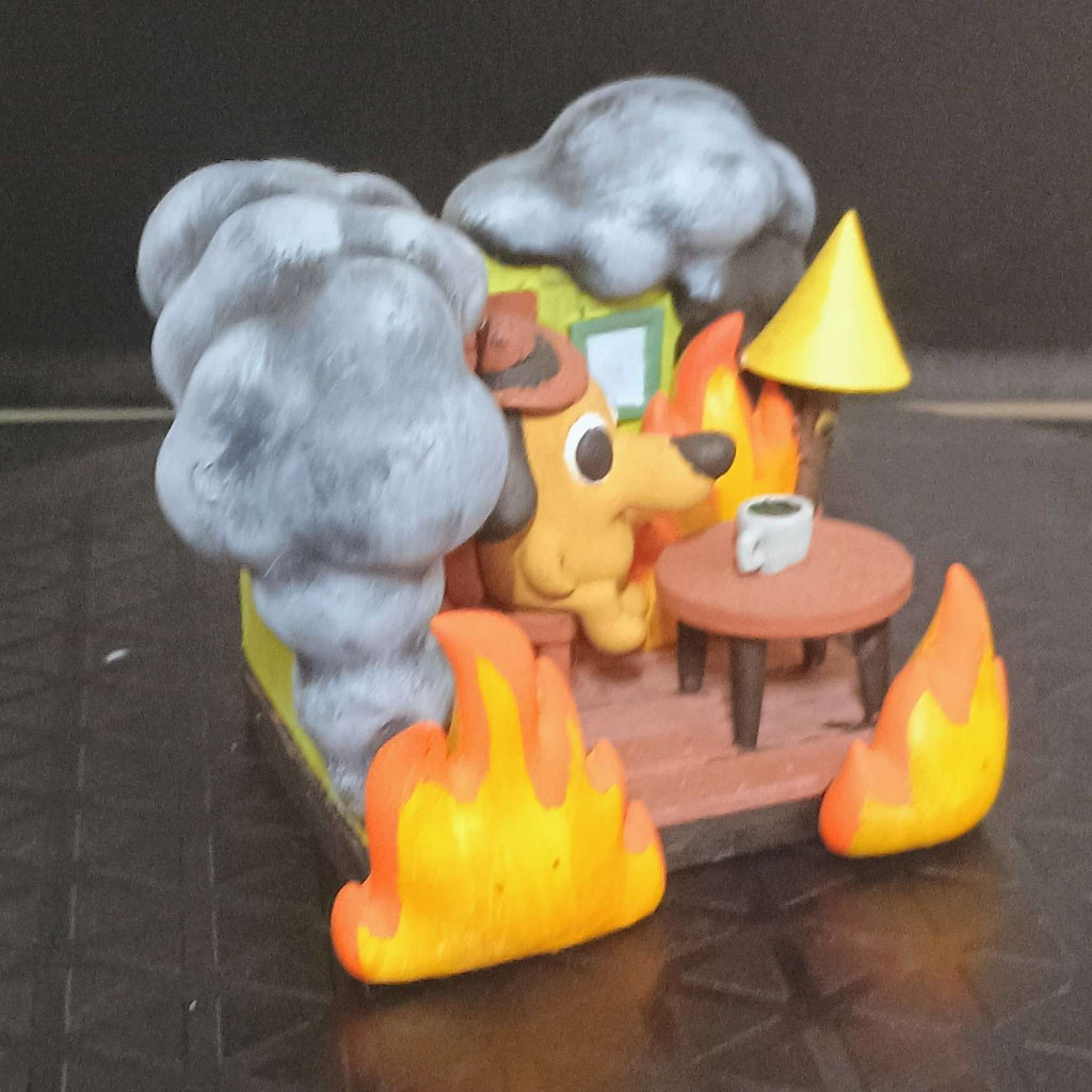 This is Fine meme figure