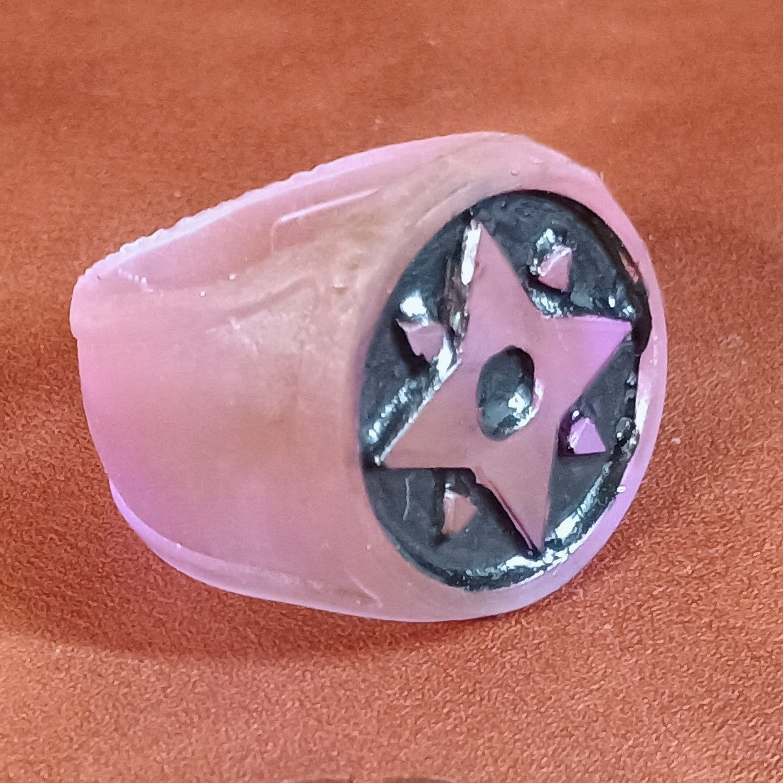 Violet Lantern Ring