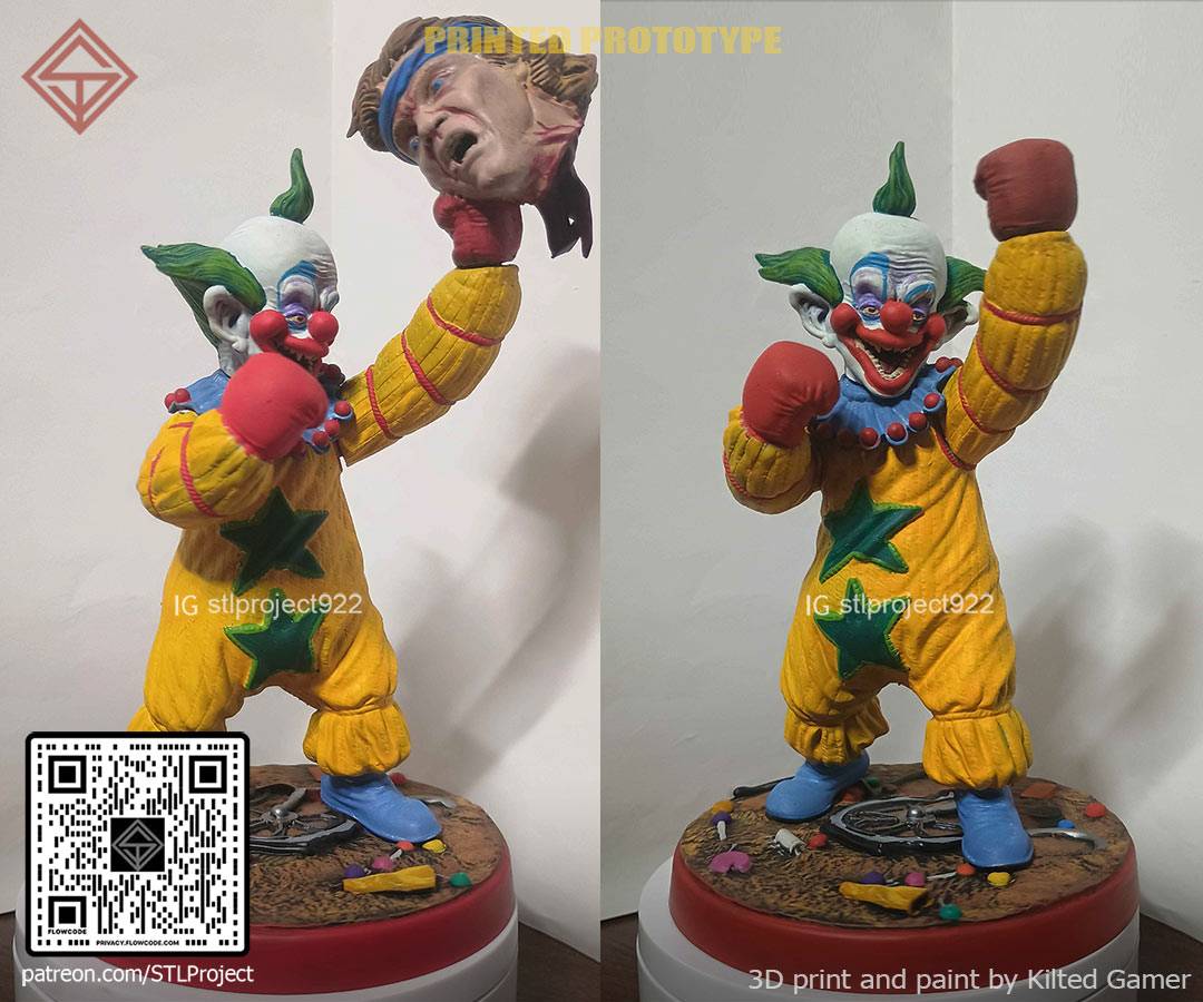 Short Extra Terrestrial Murder Clown