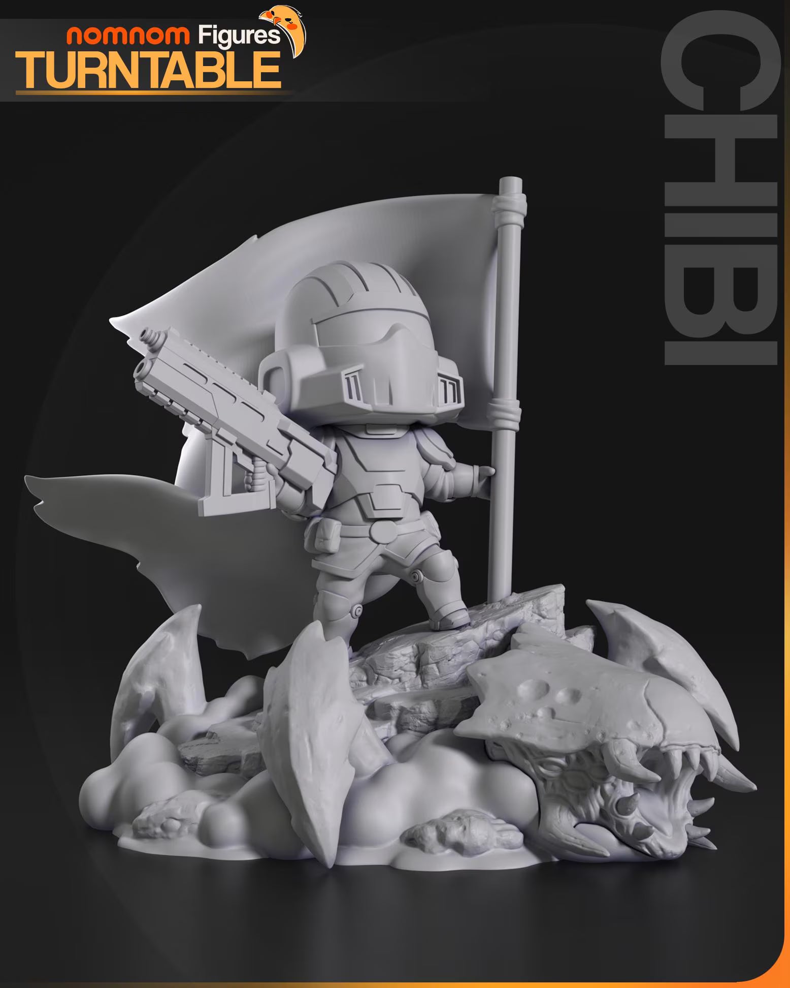 Drop Pod Hero Chibi