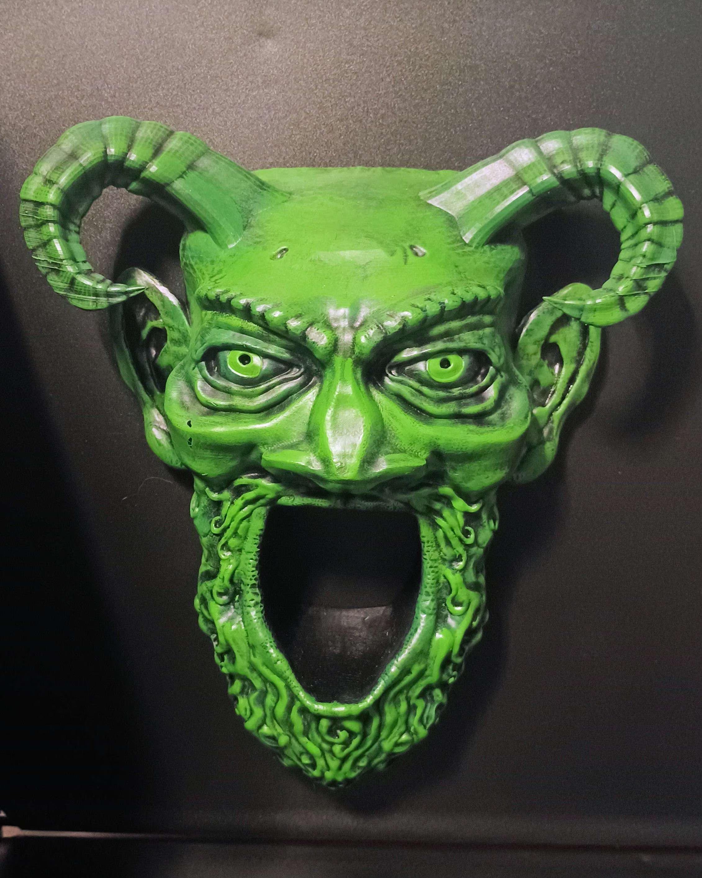 Demon Head Door Magnet