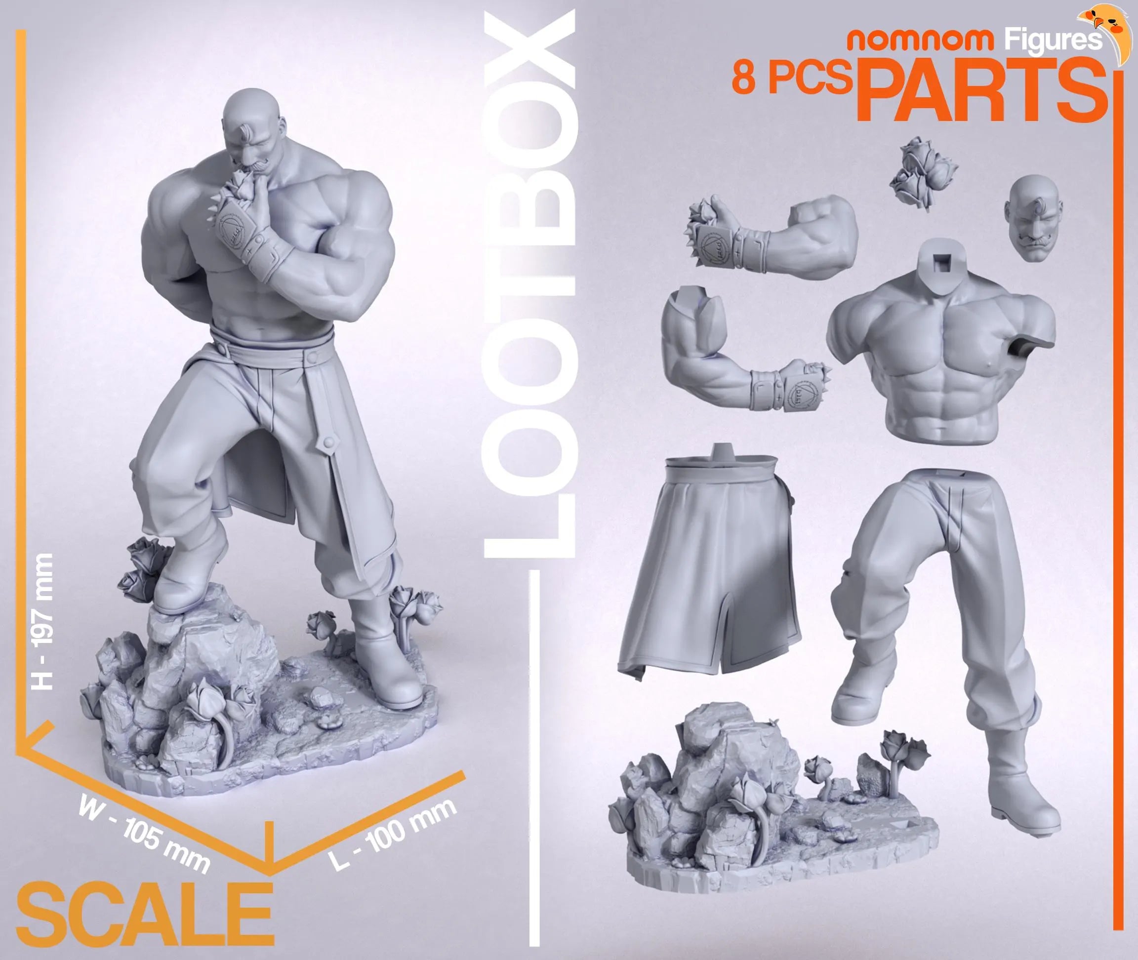 This Figure shall be passed down the Armstrong family for generations!