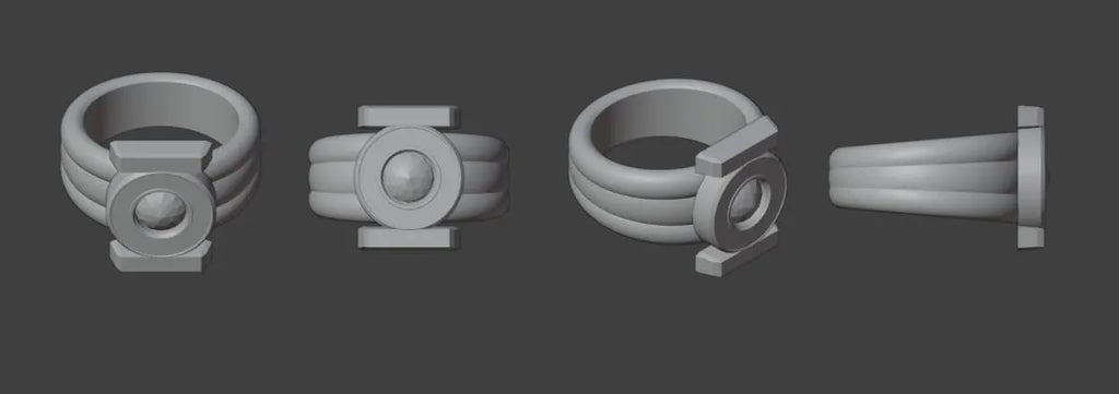 K. R. Green Lantern Ring