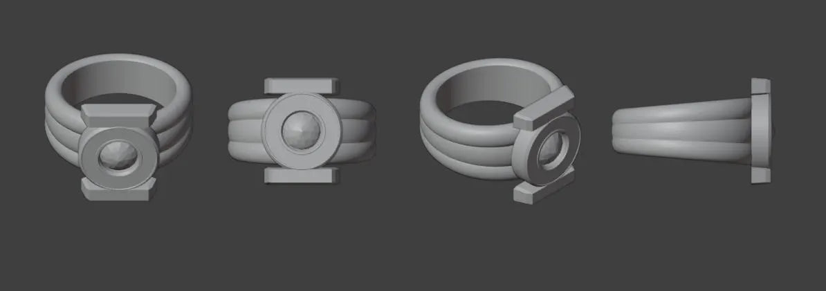 K. R. Green Lantern Ring
