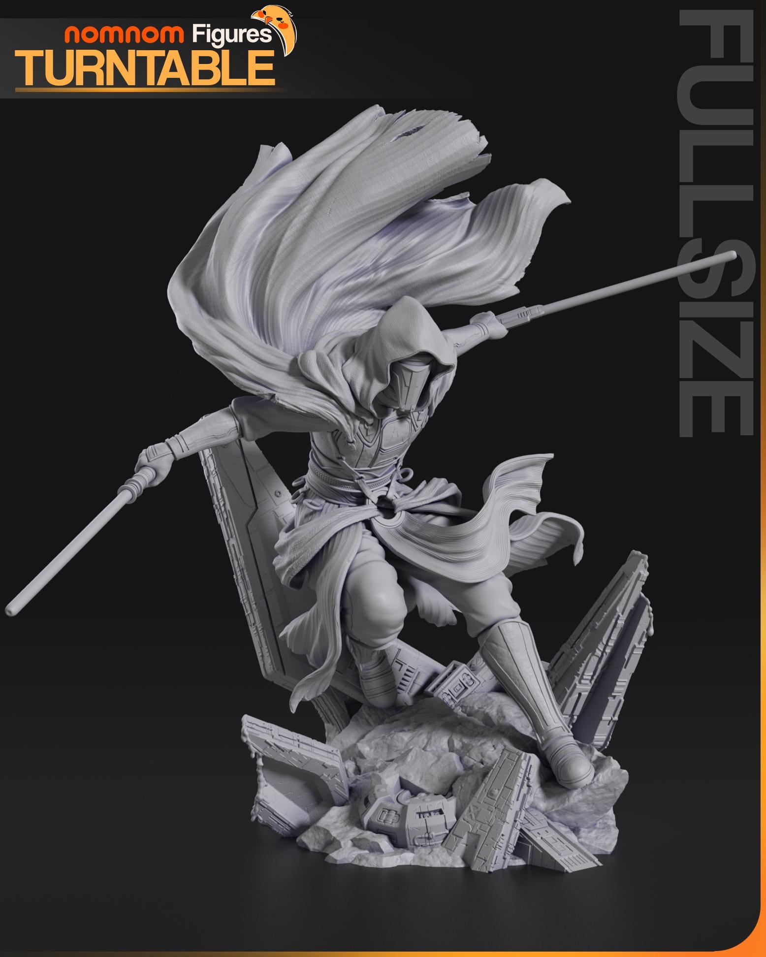 Space wizard of light and dark