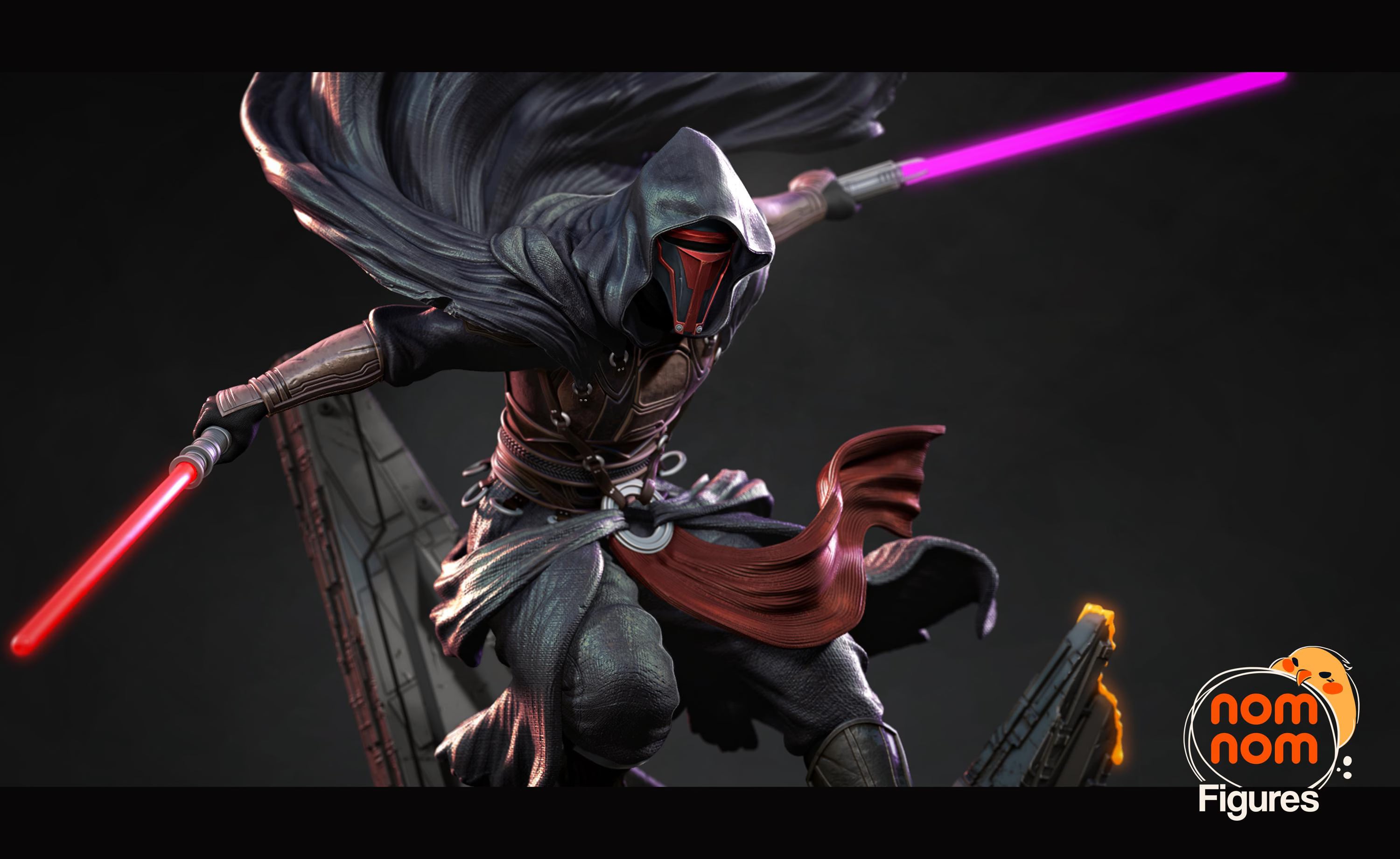 Space wizard of light and dark