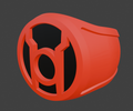 Red Lantern Corps Ring