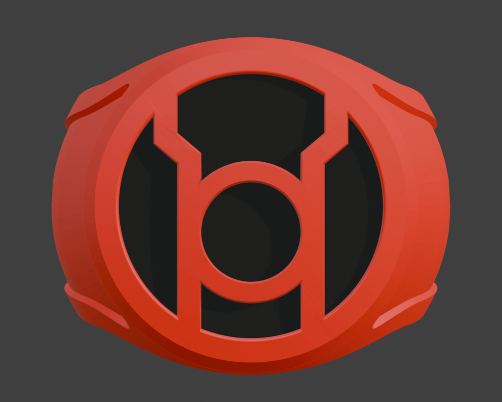 Red Lantern Corps Ring