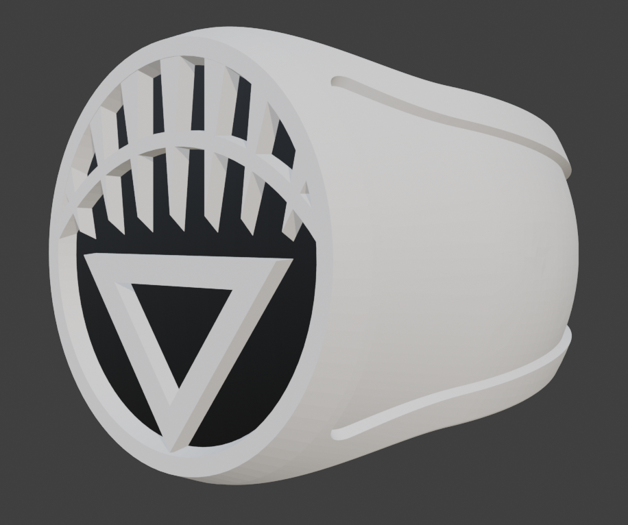 White Lantern Ring