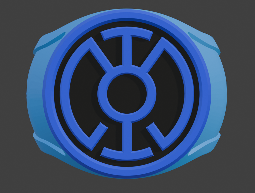 Blue Lantern Ring
