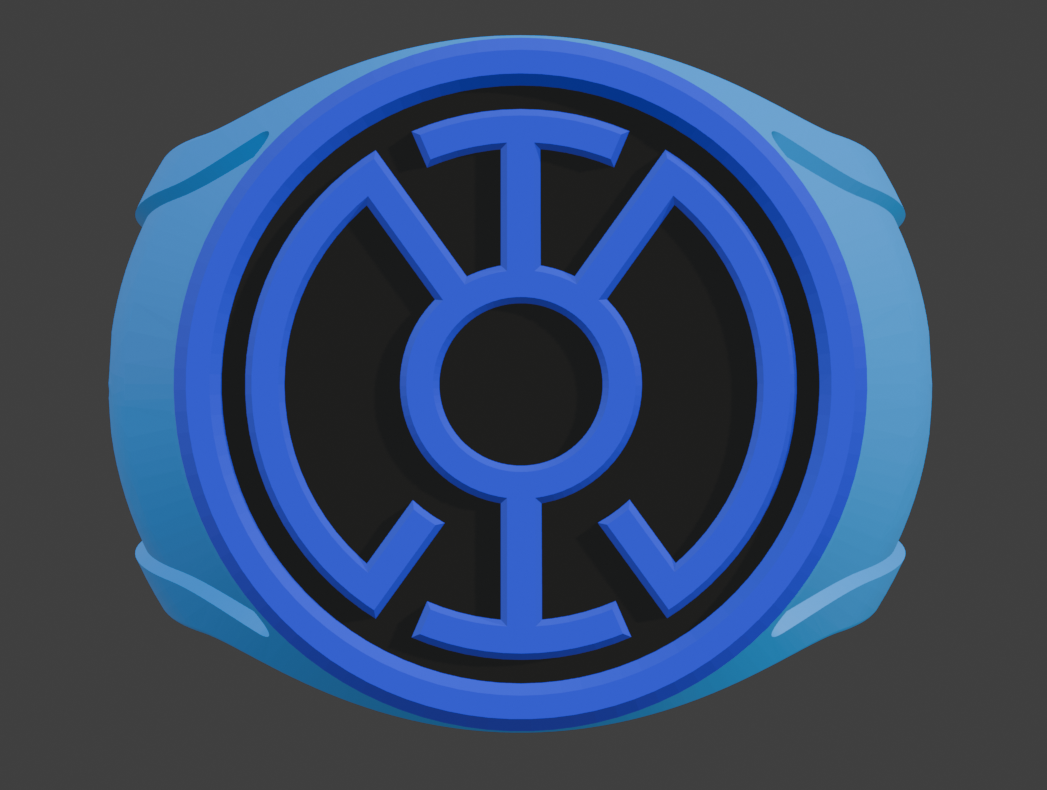 Blue Lantern Ring