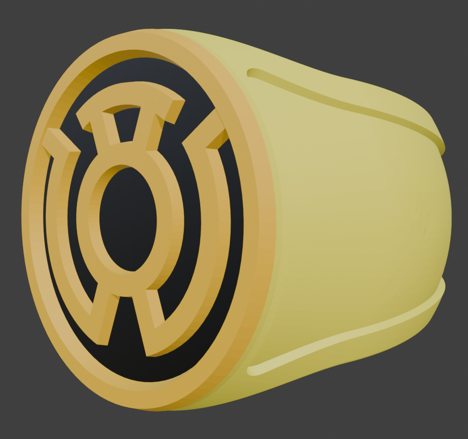 Yellow Lantern Ring