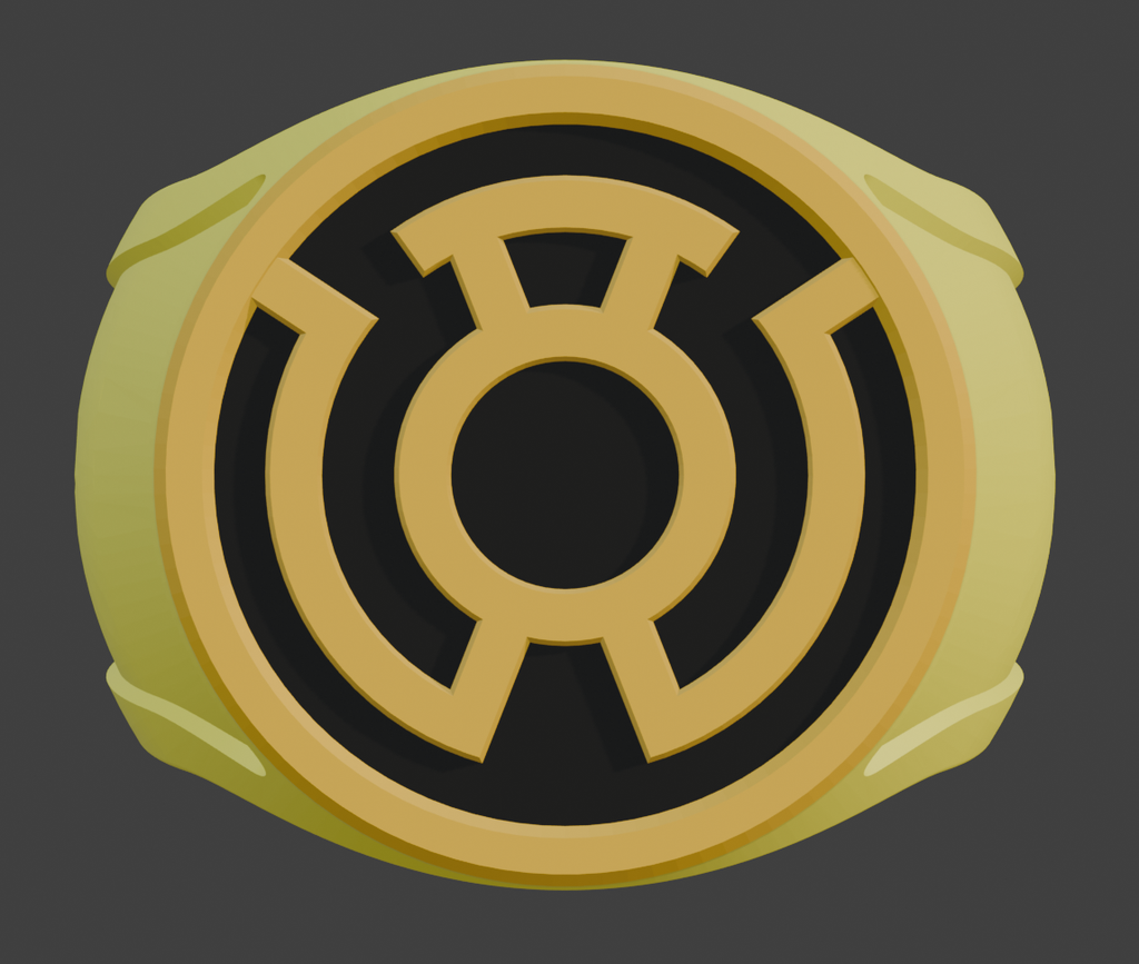 Yellow Lantern Ring