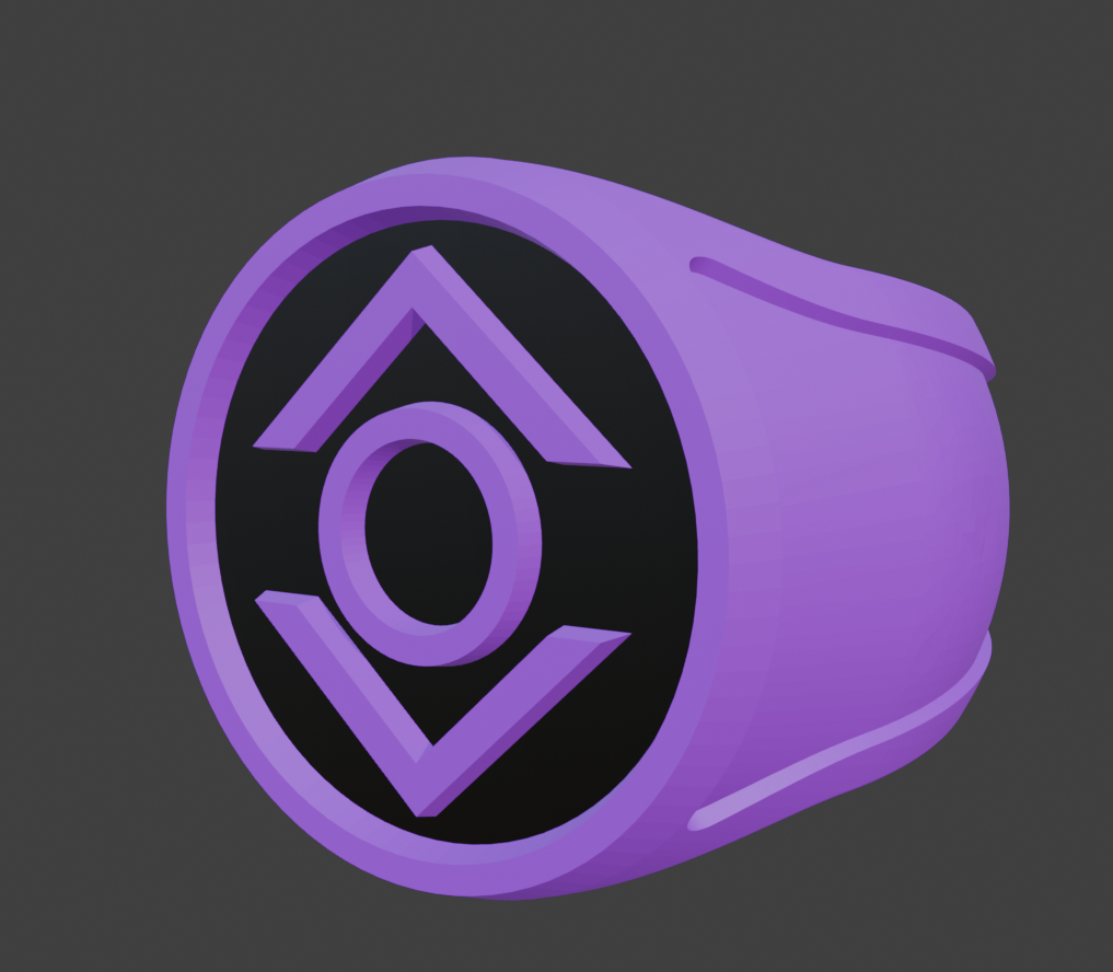Indigo Lantern Ring