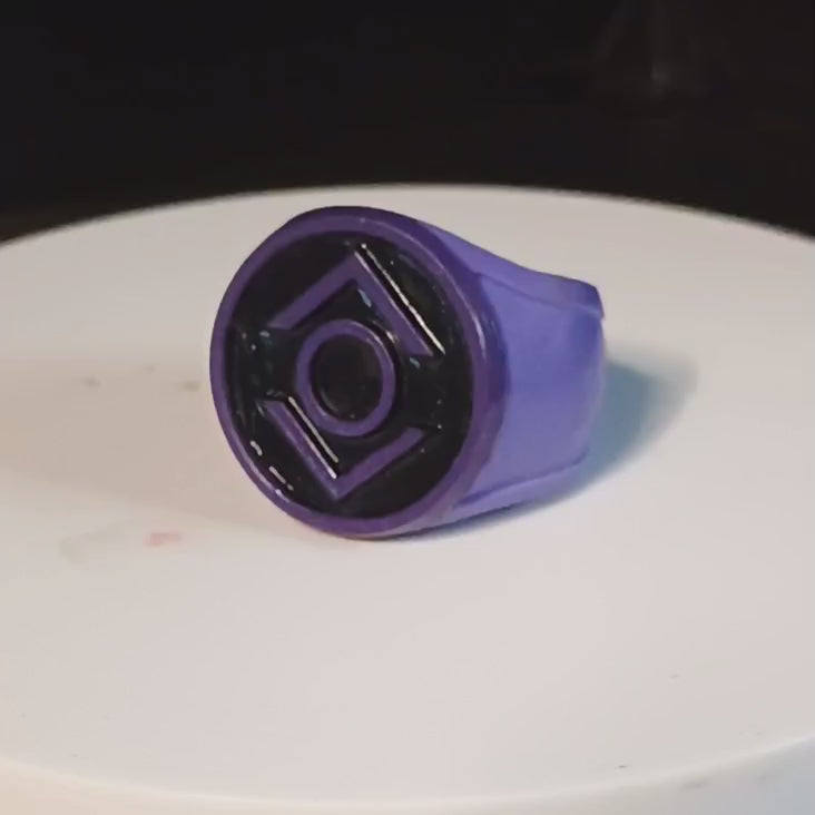 Indigo Lantern Ring