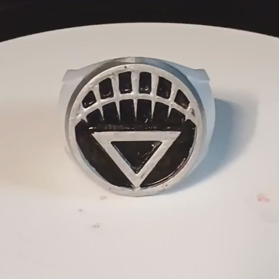 White Lantern Ring